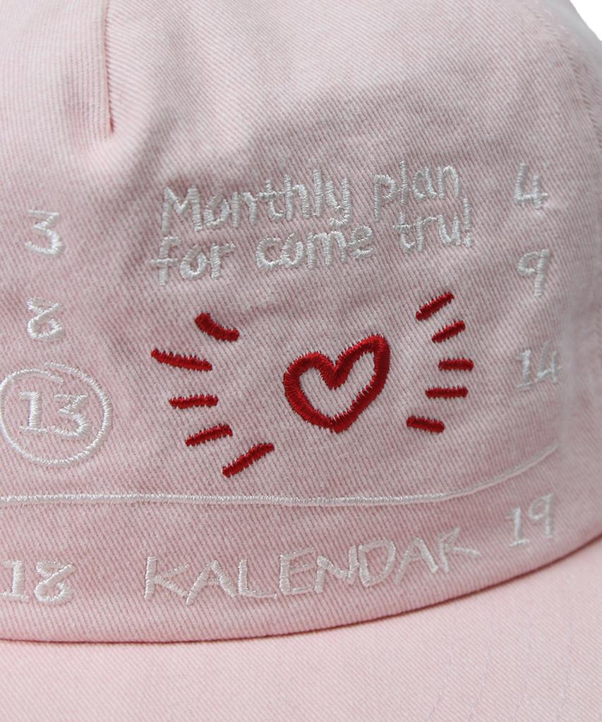 Kalenda Monthly Plan 5Pannel Cap [Pink]