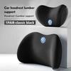 For Volkswagen VW Car Headrest Lumbar Support Neckpillow Waist Elastic Cushion Passat Golf 4 5 6 Tiguan Polo Scirocco Jetta CC zg6