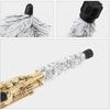2pcs Alto Saxophone Cleaning Brush Cotton Thread Sax Maintenance Tool for Thorough Inner Wall Cleaning and Soft Saxophone Care Brush