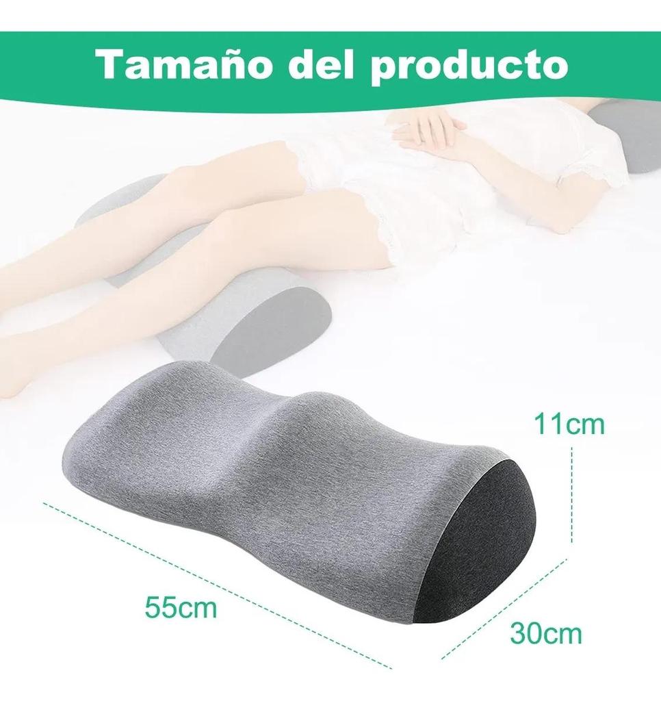 Memory Foam Leg Pillow for Sleeping and Elevation – Ideal for Leg Support and Pregnancy Use