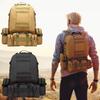 Tactical Backpack for Men Women, Large Waterproof Military Backpack Detachable Molle Backpack Army Assault Pack (Khaki)