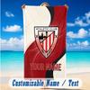 Beach Towel Custom Name Text, Quick Dry Large Towel For Beach HomeAthletic Bilbao FC
