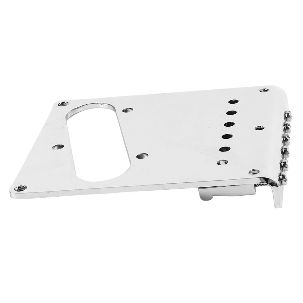 Metal Electric Guitar Bridge Silver 6 String Guitar Bridge For Electric Guitar