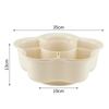 Abdo Rotating 6-Grid Divided Serving Platter