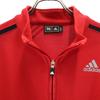 Adidas Golf Long Sleeve Half Zip Wear M Red Mesh Men's Used