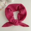 Winter new versatile triangle scarf small scarf women's autumn, autumn and winter comfortable skin-friendly neck care thickened warm scarf