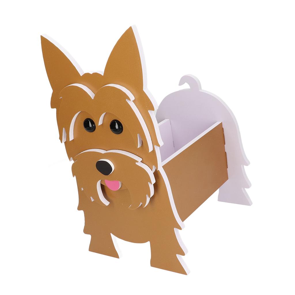 Hunde-Pflanzgefäß Niedliches PVC als Massenware Hunde-Pflanzgefäß Blumentopf für Innengarten-Dekoration