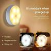 3-Pack  LED Closet Lights Wireless Motion Sensor Puck Light USB Rechargeable under cabinet lights for Kitchen Pantry Wardrobe