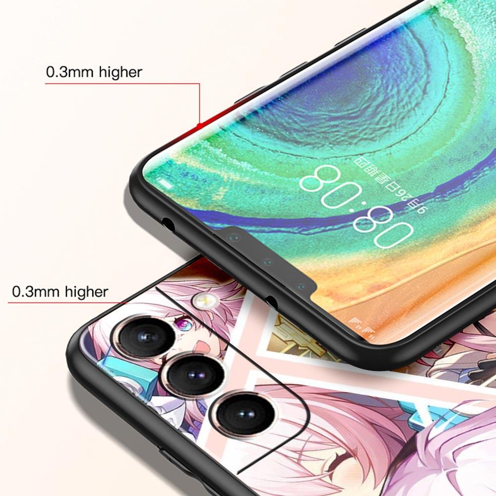 Carcasă de telefon Honkai Star Rail moale pentru Samsung Galaxy S24 S23 S22 S20 Ultra S21 FE 5G S10 S9 Plus S10E S8 20 silicon TPU capac