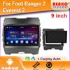 Автомобільний радіо на Android для Ford Ranger 2 Everest 2 Ford Edge 2 Мультимедійний плеєр Навігація Стерео 4G GPS Carplay Авторадіо