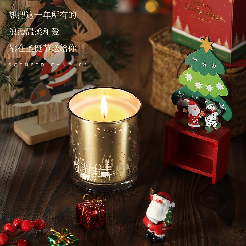 Scented Candles Christmas Decoration Atmosphere Ornament Smokeless Candles