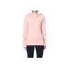 Adidas Hooded Letter Print Sports Pullover Long Sleeve Sweatshirt Women Sweatshirt Pink DU2371