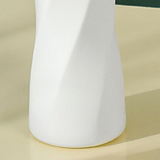 Stilvolle Blumenvase, dekorativ, klare Textur, glatte Oberfläche