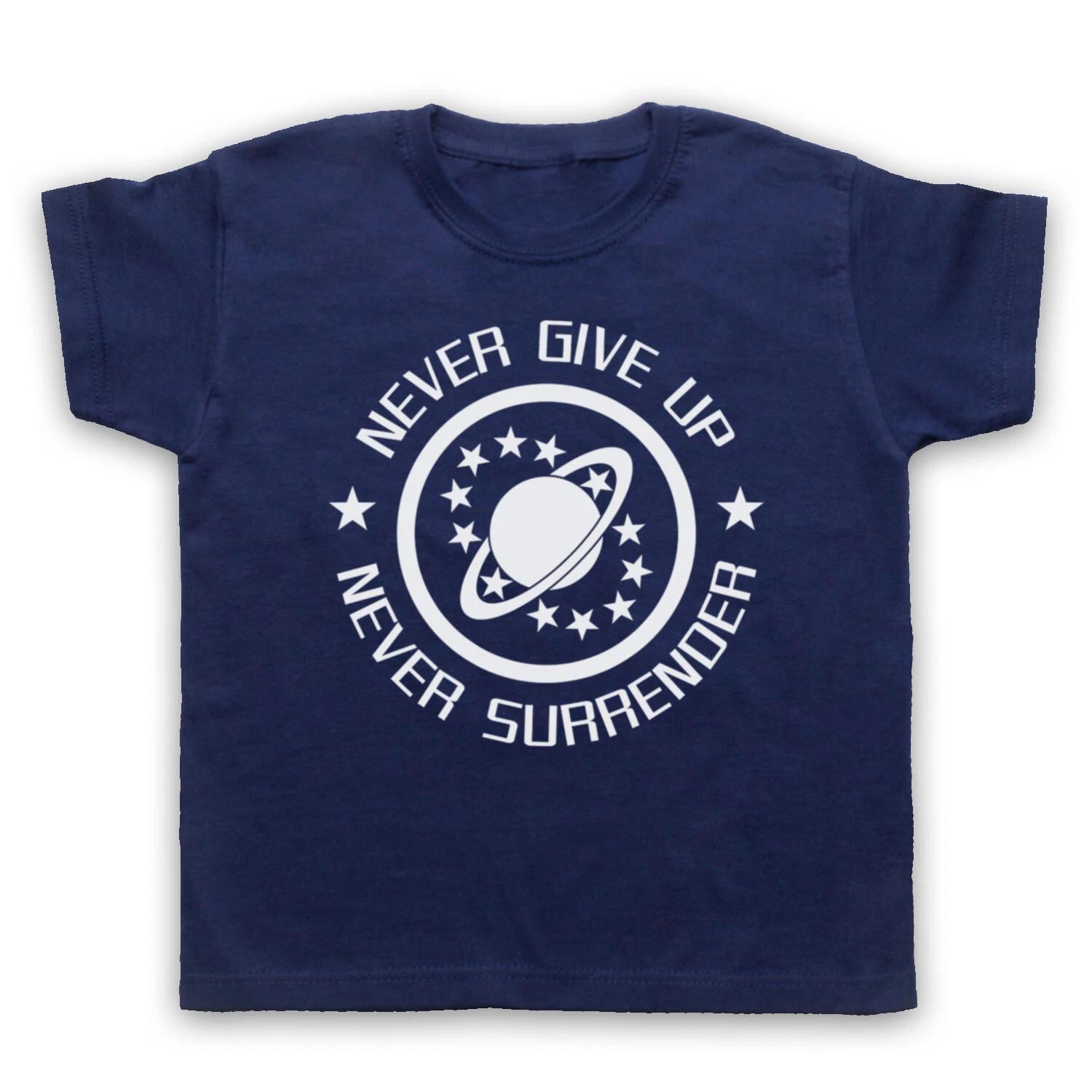 GALAXY QUEST NSEA NEVER GIVE UP NEVER SURRENDER SCI FI KIDS CHILDS T-shirt 160