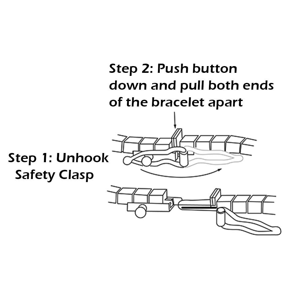 Náramek NYC Sterling 3mm kulatý kubický zirkon, klasický tenisový náramek s kubickým zirkonem, velikost, mosaz