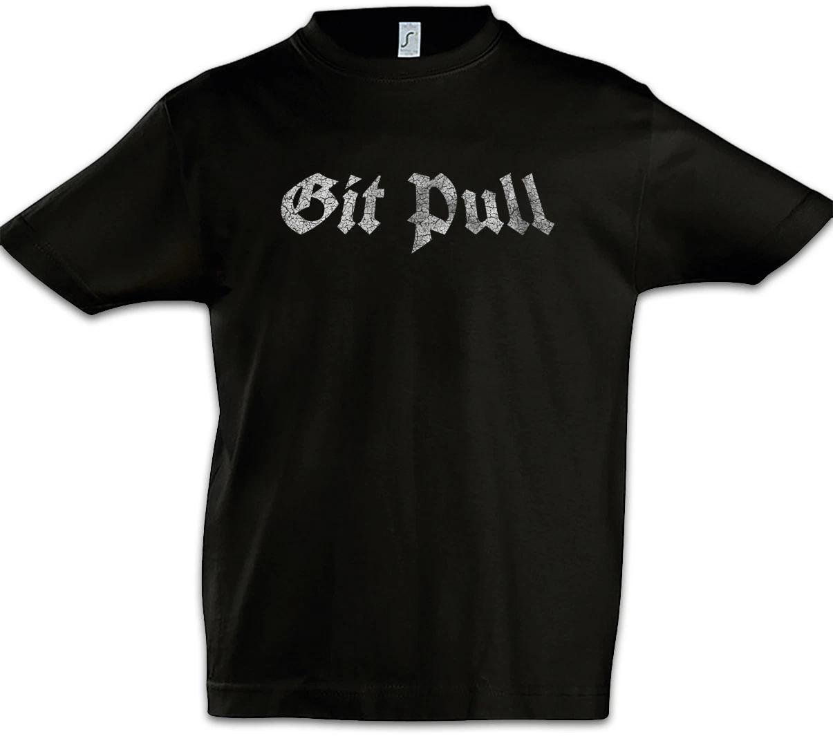 Git Pull Kids Boys kids boys T-Shirt Computer Scientist Html Css Web Designer Fun Design 160