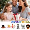 Plysjdukke, leketøysgave, tegneserie, filledukke for barn, gavepute for barn