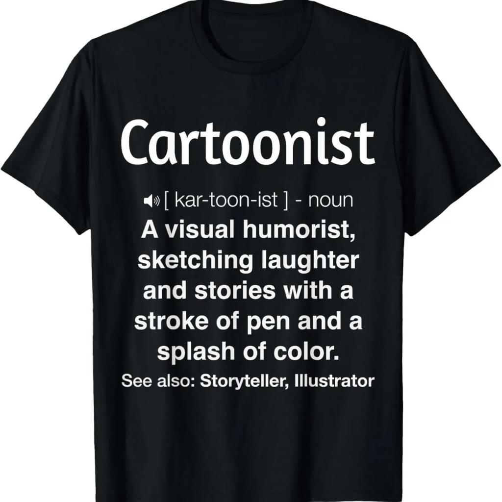 Funny Cartoonist T-Shirt