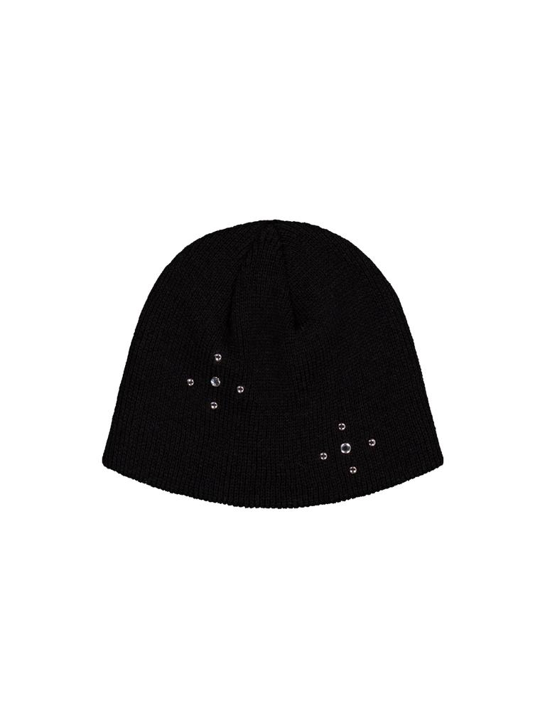 SETUP-EXE Studded Beanie / Black