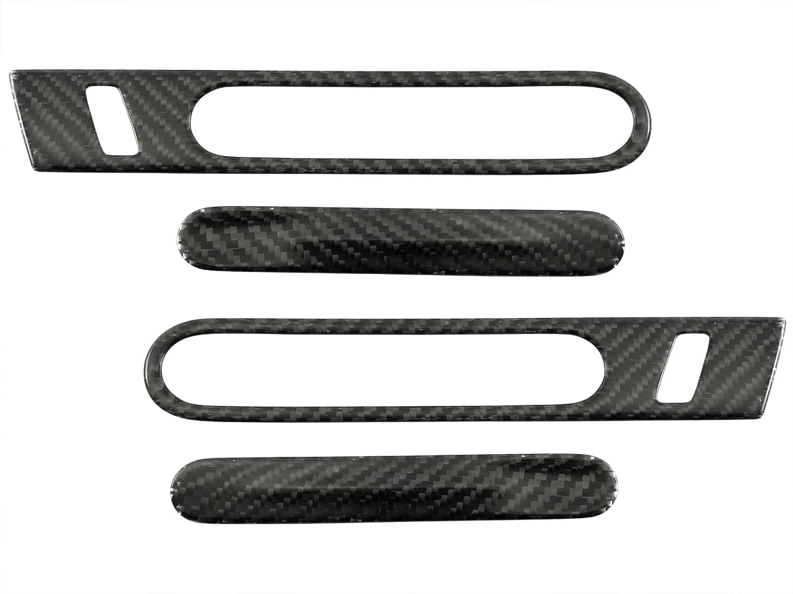 

BRIGHTZ R35 Real Carbon Door Handle Cover Knob 35 GTR G T R GT-R [DHC-NOBU-445]