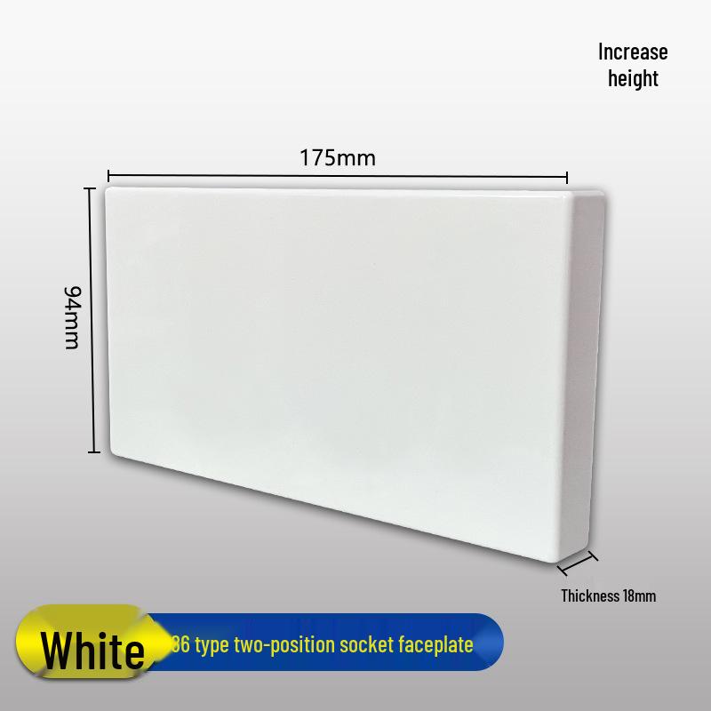 Ultra-thin Child Protection Socket Cover - Splash Proof and Protective Plate