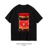 Lao Gan Ma Smażone Chili w Oleju Klasyczna Koszulka Damska Unisex Codzienna Bawełniana Koszulka z Nadrukiem Kreatywna Streetwear Koszulki Na Zewnątrz