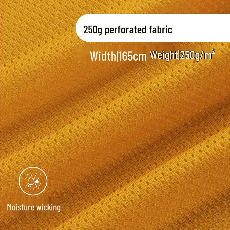 250g Breathable Moisture-Wicking Sports Fabric for Summer White (25kg minimum order)