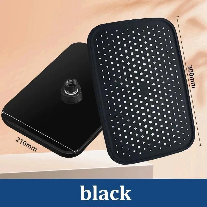 Pressurized Combination Set Shower Head Set Household Square Large Panel Universal Bathroom Large Water Shower