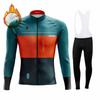 2026 Winter Fleece Riding Suit Set Gobikful Spain Winter Thermal Fleece Jacket  Jersey Long Sleeve Ropa Ciclismo Hombre Bicycle Wear Bike Clothing