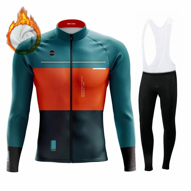 2026 Winter Fleece Riding Suit Set Gobikful Spain Winter Thermal Fleece Jacket  Jersey Long Sleeve Ropa Ciclismo Hombre Bicycle Wear Bike Clothing