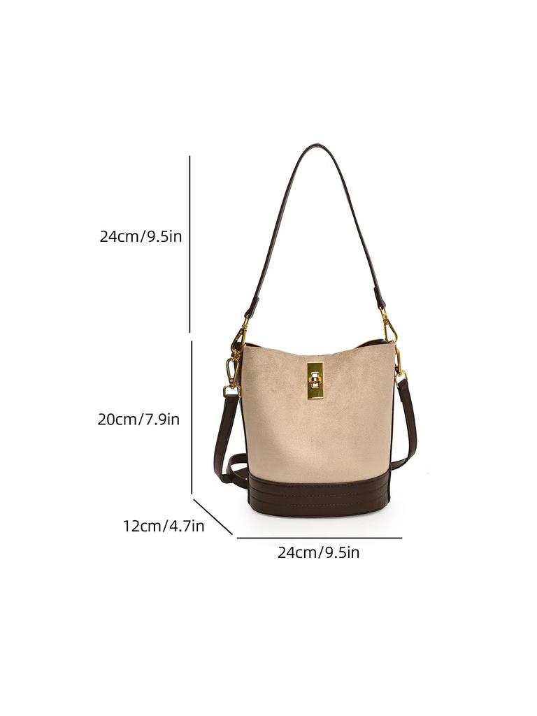 Mode Kleine Tasche Damen Senior Qualität Hundert mit Handheld Schultertasche Europa und Die Vereinigten Staaten Crossbody Eimertasche