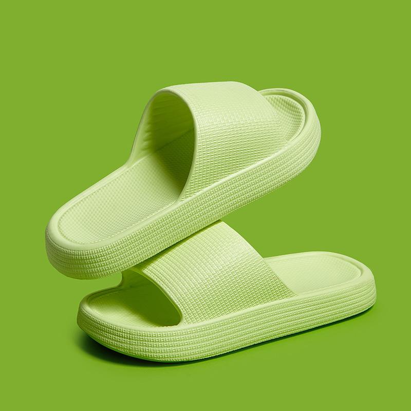 EVA Bathroom New Home Slippers Soft Bottom Non-slip Thick Bottom Indoor Slippers