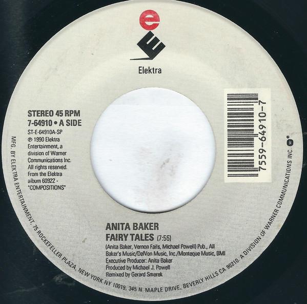 

7inch Record ANITA BAKER - Fairy Tales 764910 Elektra 1990 US Soul/Funk Used