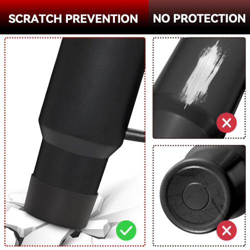 2pcs for Stanley Boots, Silicone Bottom for Quencher Adventure, 40oz, 30oz, IceFlow 20oz, 30oz Bottles, Hydro Flask Tumbler 12~24oz Stanley Cup Access