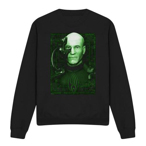 STAR TREK Unisex Adult Locutus of Borg Sweatshirt