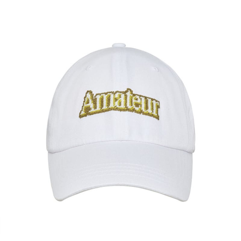 

LOLONG AMATEUR NEEDLEPOINT HAT - WHITE FREE