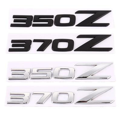 3D Metal Car Stickers Rear Logo Emblem Badge Sticker Decals For Nissan 350Z 370Z Fairlady Z Z3 Z34 Car Styling Auto Accessories