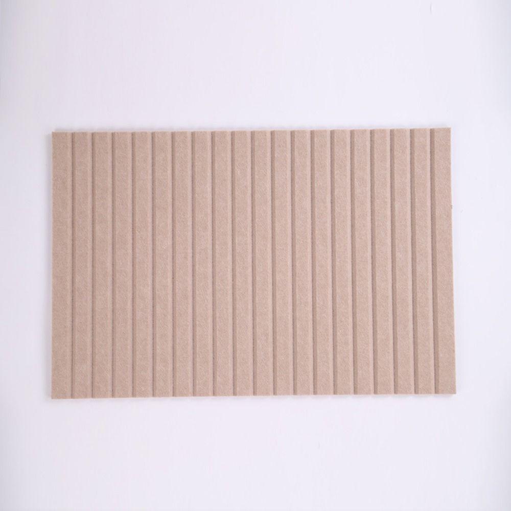 Solid Color Felt Wall Stickers Board 40*60cm Message Display Board  Living Room