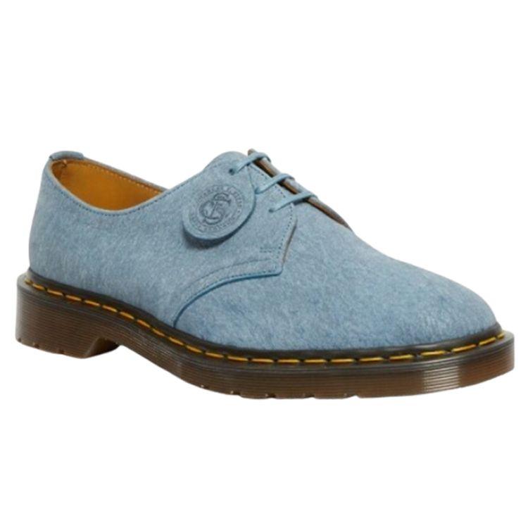 Dr. Martens 1461 Bex Series Leather Comfort Lace-Up Casual Shoes Men sneaker Blue 27365400