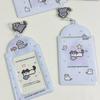 New Cute Cartoon Photo Card Holder 3 inch Decorative Idol Photo Album Protective Sleeves Kawaii Japanese Stationery Pendant