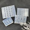 Lace Trim Sweet 3D Silicone Nail Mold Manicure Stencil Tool  For DIY Manicure Decor