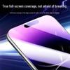 Apple iPhone 14 Series Tempered Glass Screen Protector: Anti-Drop, Full HD Coverage for iPhone 14 Pro Max and 14 Plus.