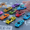 Cool Alloy Catapult Cars 1:64 Metal Alloy Car Toy 12Pcs Mini Model Toys Boys Children'S Day Birthday Christmas Gifts