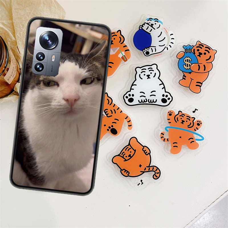 Pet Cat Funny Memes Phone Case For Xiaomi Poco X7 X6 M8 M7 M6 M4 M3 X4 Pro F7 Ultra M5S Mi 14 14T 15 15T 12T 10T Pro 12S 12 11 L