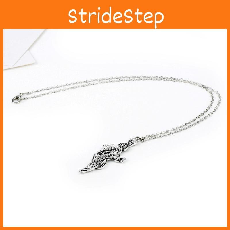 Sassenach Outlander Metal Necklace With Brass Finish For Gift Or Collection