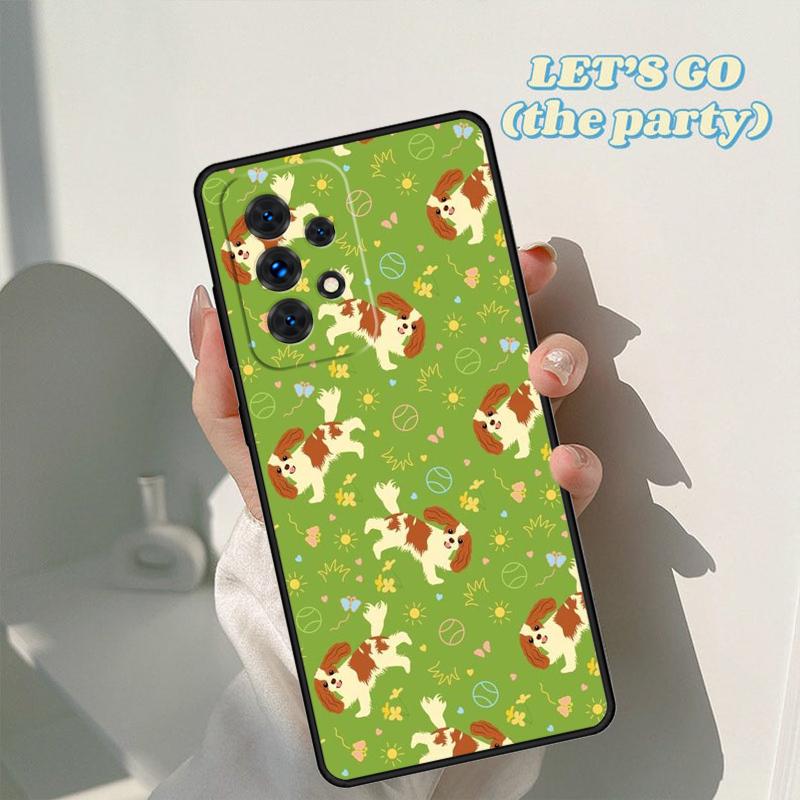 Cavalier King Charles Spaniel Phone Case For Samsung A42 A31 A40 A51 A71 A32 A80 A91 A52 A72 A73 A20e A21S A50 A70 A11 A12 Cover