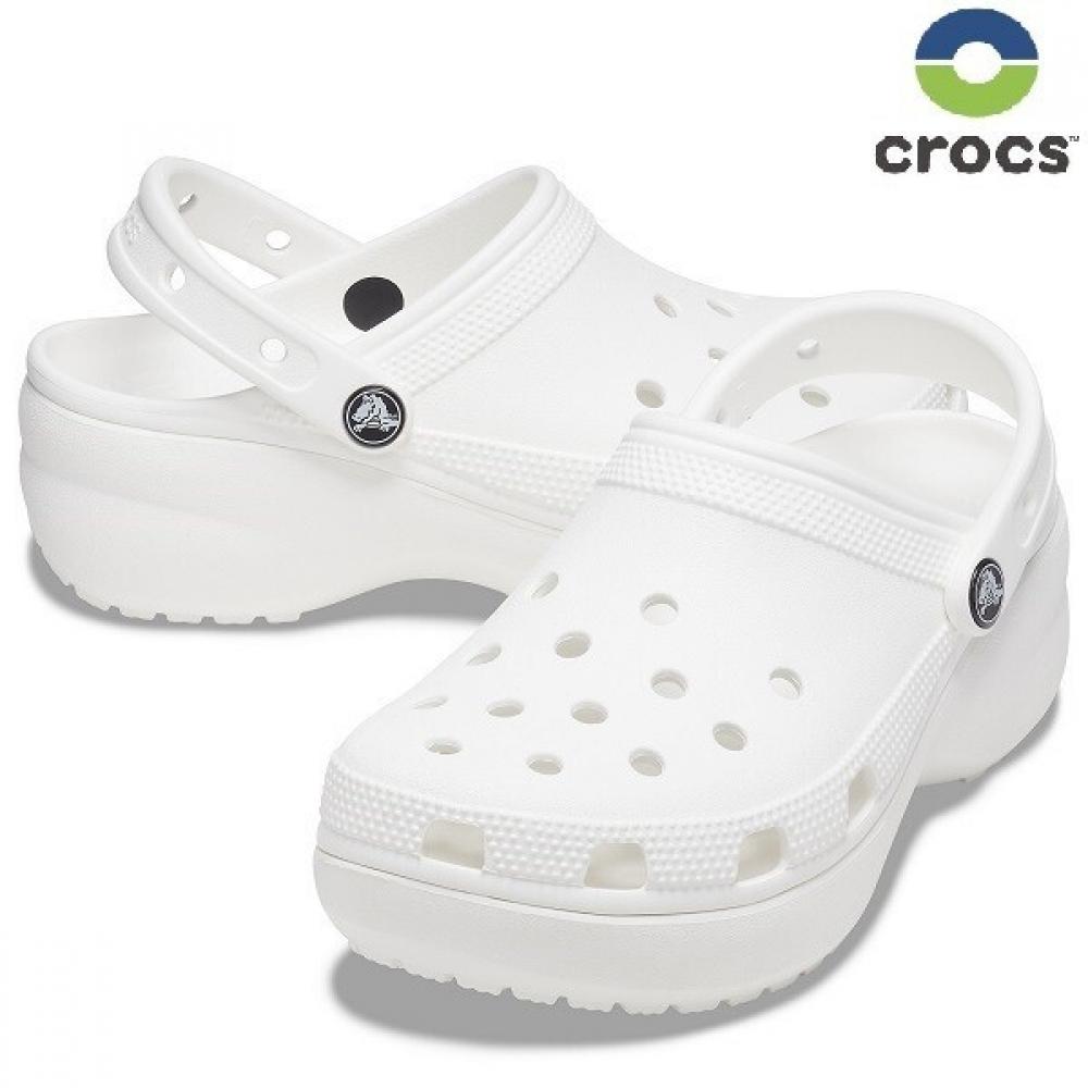 Crocs 206750 Classic Platform Clogs Woman Tall Sandals