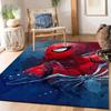 1 Stück Spider-Man Teppich, Schlafzimmer und Spielzimmer, Langlebig, Fleckenbeständig und Leicht zu Reinigen, Wohnzimmer