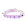 Punk Spiked Rivet Leather Choker - Harajuku Cosplay Gothic Rock Necklace