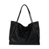 Stylish Autumn 2026 Women's Woven Tote Bag - Large Capacity, Single Shoulder Design